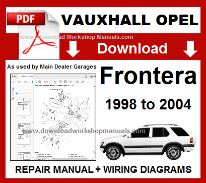 vauxhall frontera workshop manual